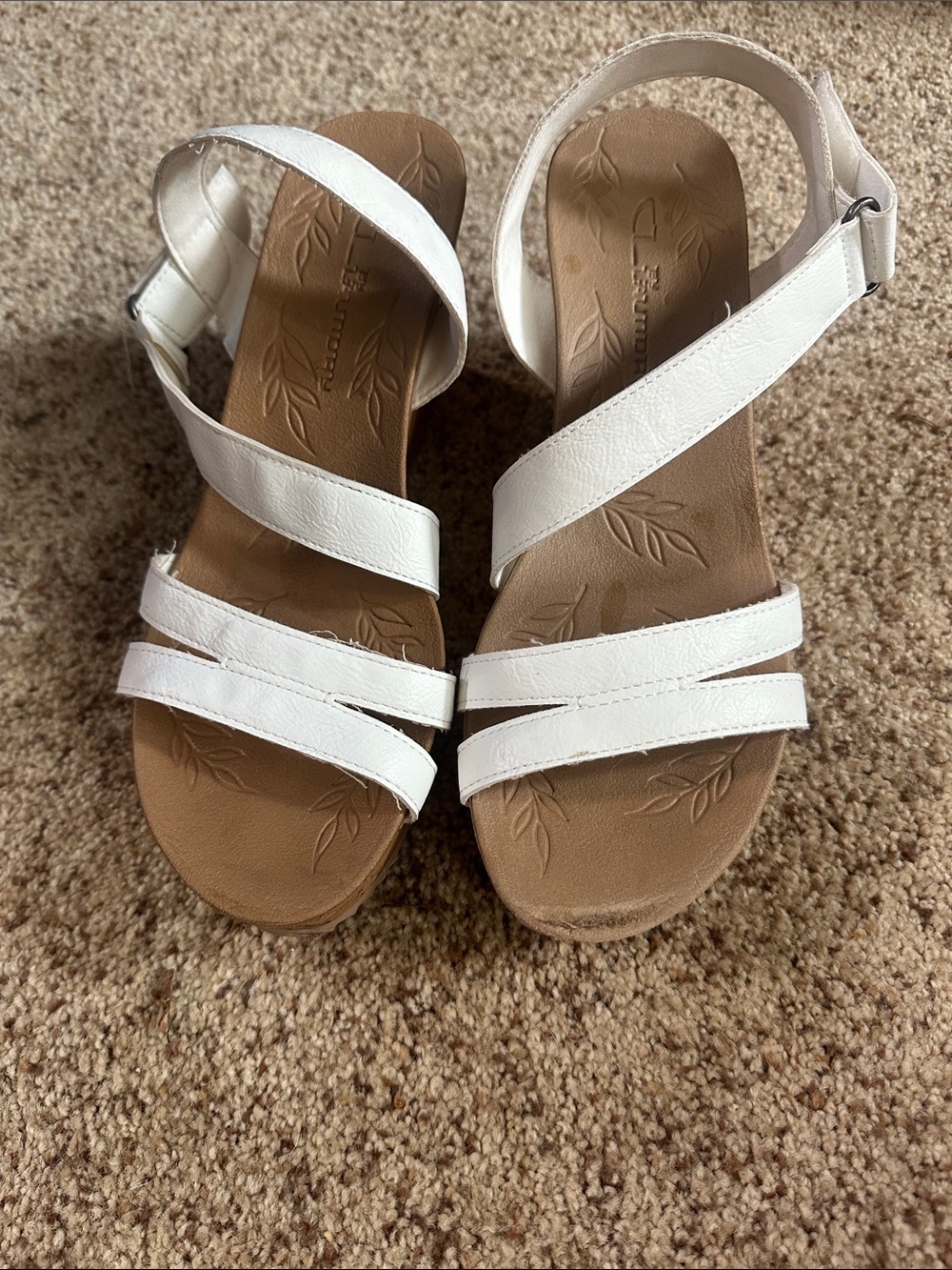 White Strappy Women’s Sandals - Comfortable Everyday Styling